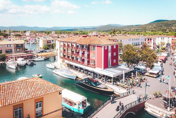 Fassade der Unterkunft