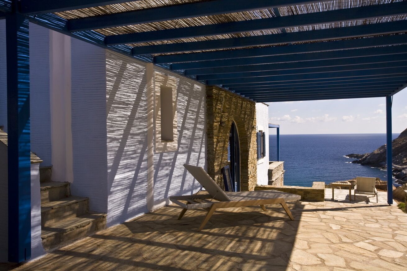 grand villa, sea view (blue) | exterior