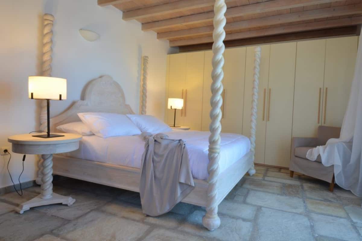 Villa, Sea View (Blue) | Premium bedding, in-room safe, blackout drapes, soundproofing