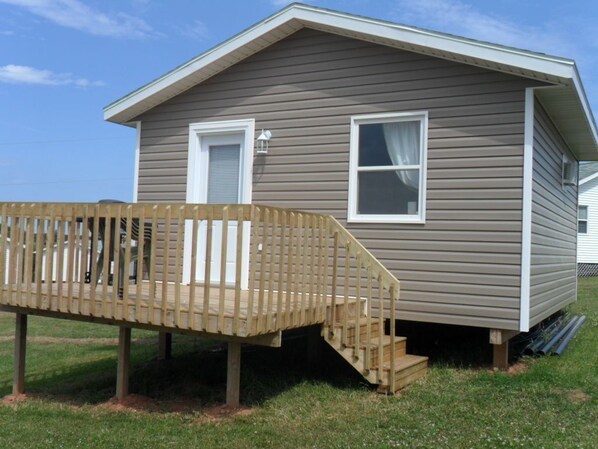 Cabin, Fireplace (Cottage 10) | Balcony