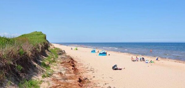 Tæt på stranden