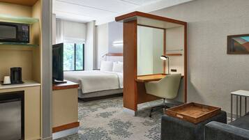 Studio, 1 King Bed with Sofa bed