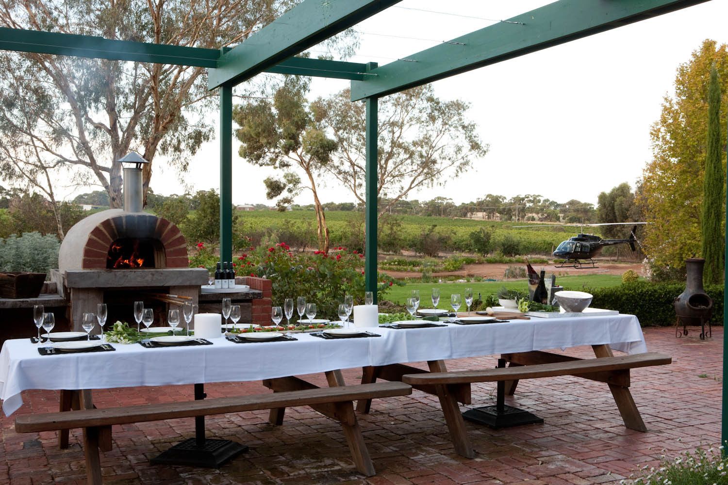 Outdoor dining
