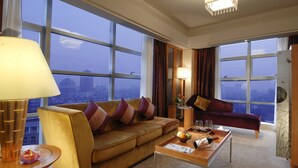 Suite, 1 kingsize-seng | Oppholdsområde