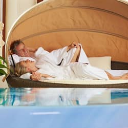 Couples treatment room(s), sauna, hot tub, steam room, body treatments