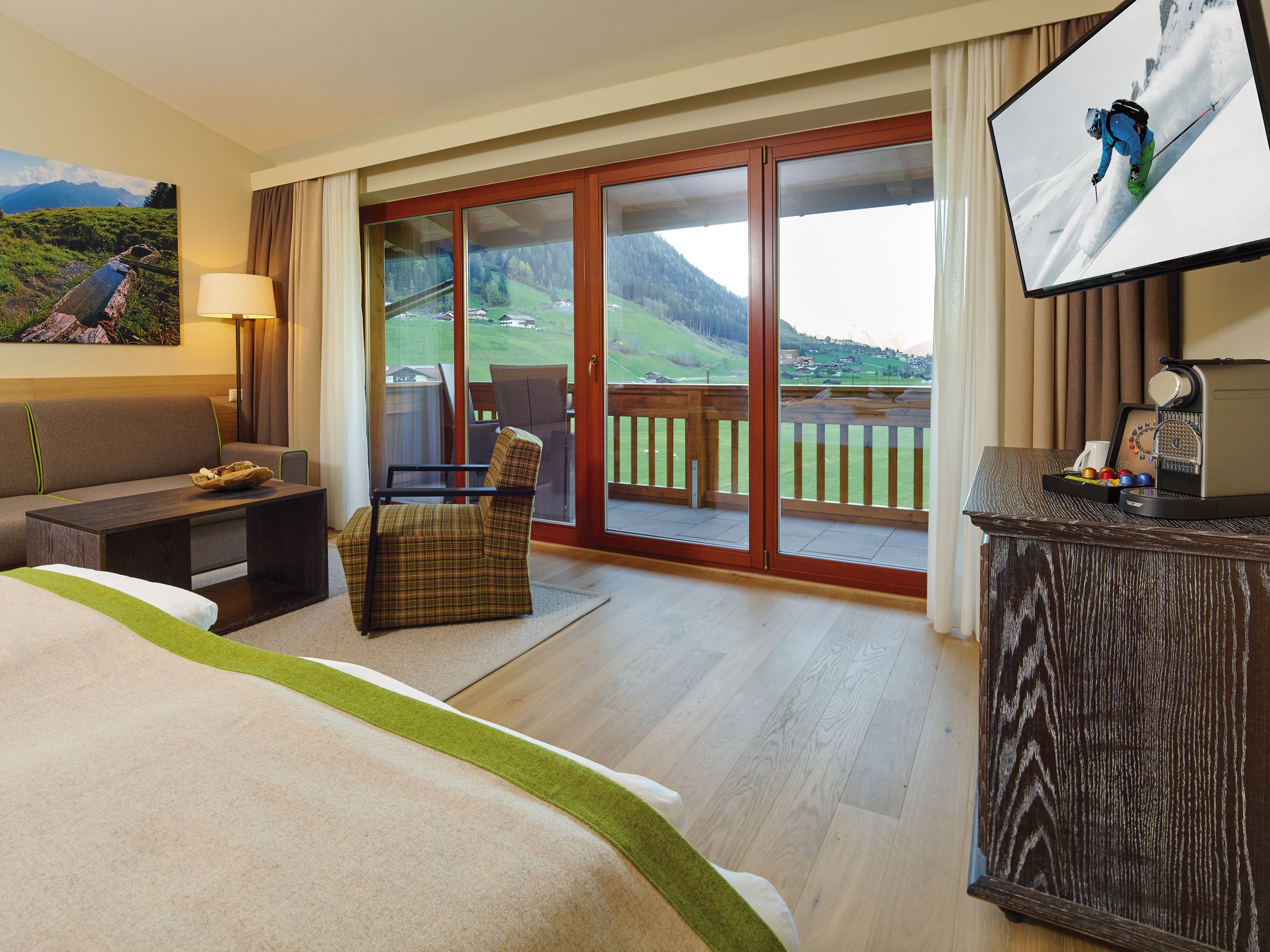 junior suite, balcony, mountain view | 1 bedroom, premium bedding, pillow-top beds, minibar