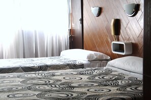 Individually decorated, individually furnished, desk, blackout curtains