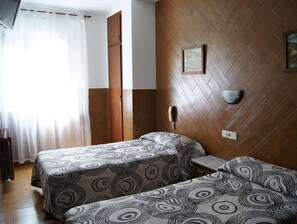 Individually decorated, individually furnished, desk, blackout curtains