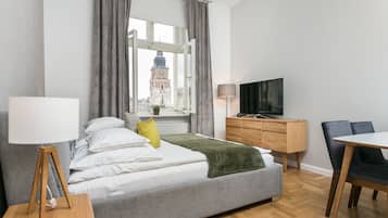 Superior-Studio (Main Square) | 1 Schlafzimmer, Allergikerbettwaren, Zimmersafe, Bügeleisen/Bügelbrett