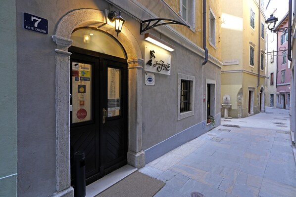 Façade de l’hébergement