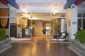 Interior entrance