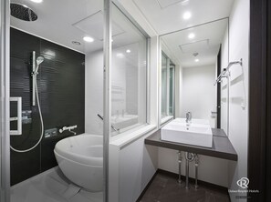 Ducha y bañera combinadas y cabezal de ducha con hidromasaje