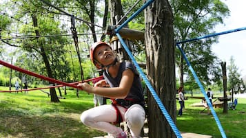Zip-lining