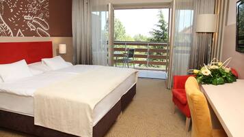 Minibar, in-room safe, desk, blackout curtains