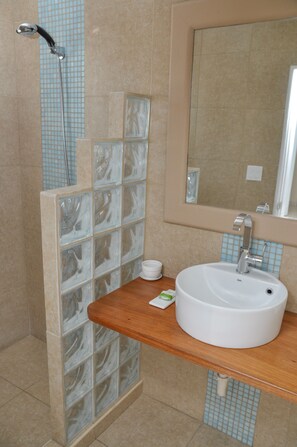 Standard Room | Bathroom sink - Allamanda Hotel (Petionville)