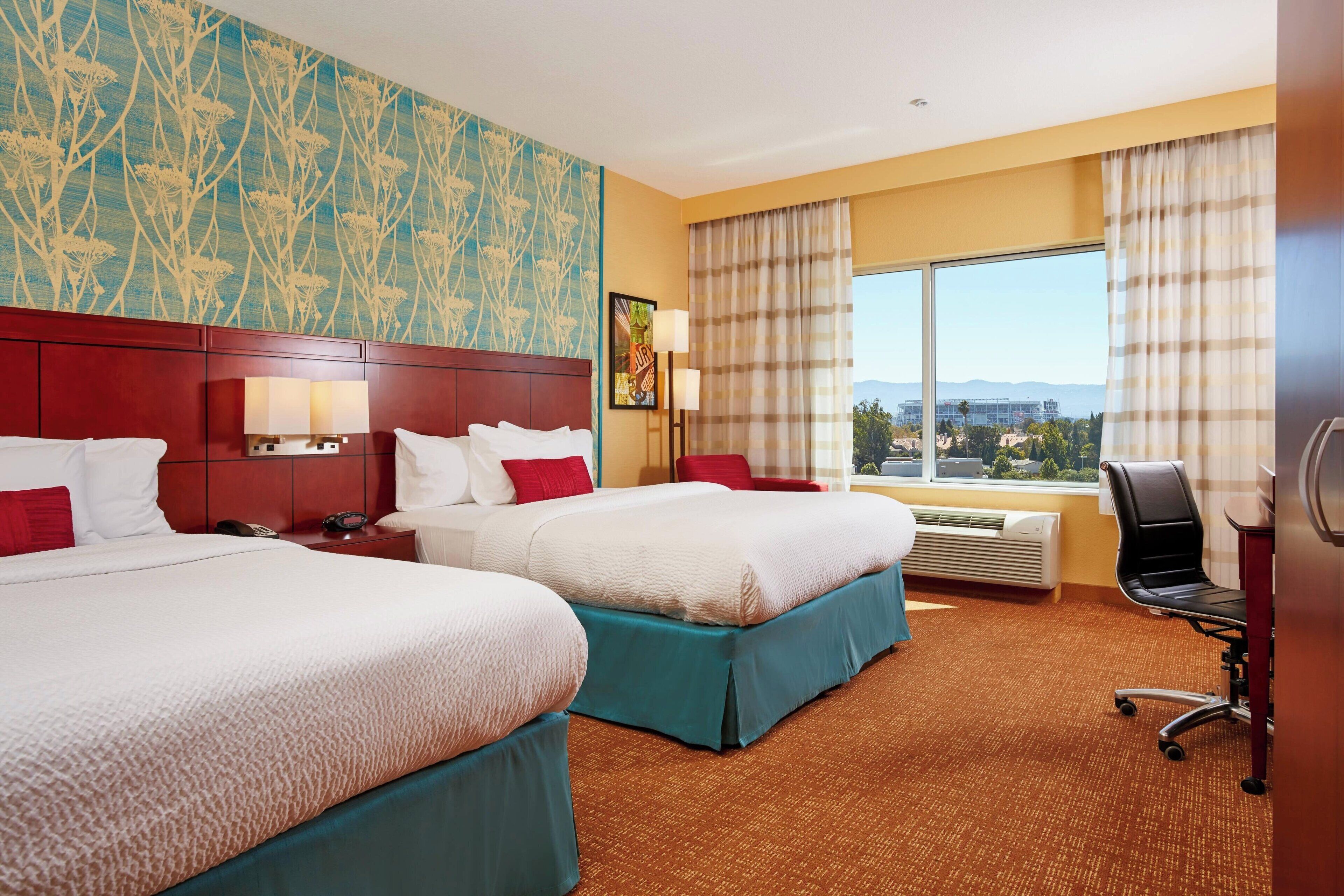 hypo-allergenic bedding, desk, iron/ironing board, free cots/infant beds