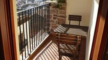 Vista del paisatge des de l'allotjament