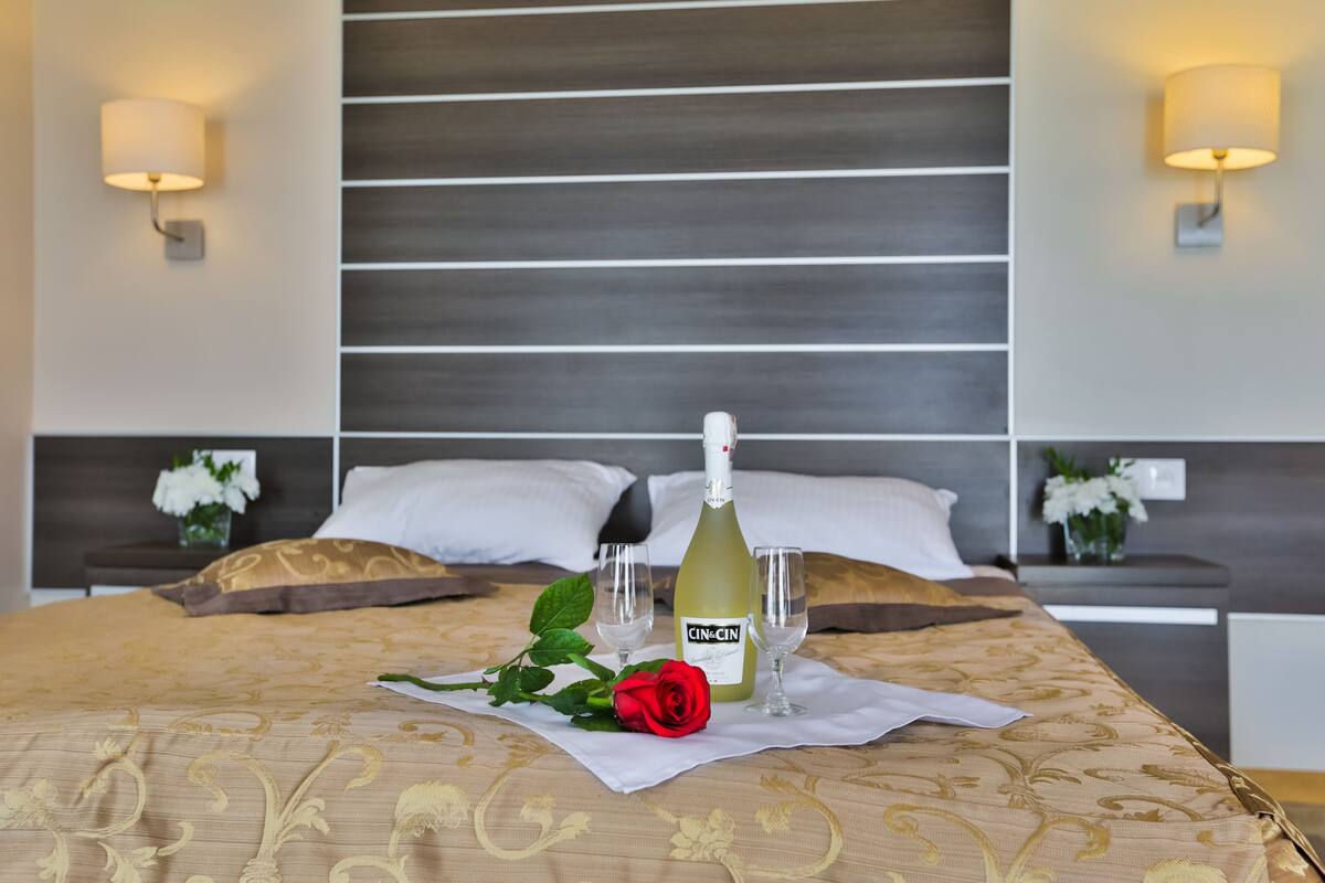 Premium bedding, individually furnished, desk, blackout curtains