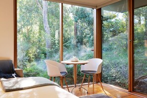 The Billabong | View from room - Cladich Pavilions (Aldgate)