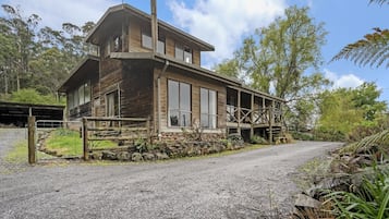 Overnatningsstedets facade