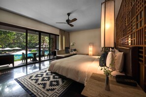 Premium bedding, down comforters, Select Comfort beds, minibar - The Diwa Club by Alila Diwa Goa - A Hyatt Brand (Majorda)