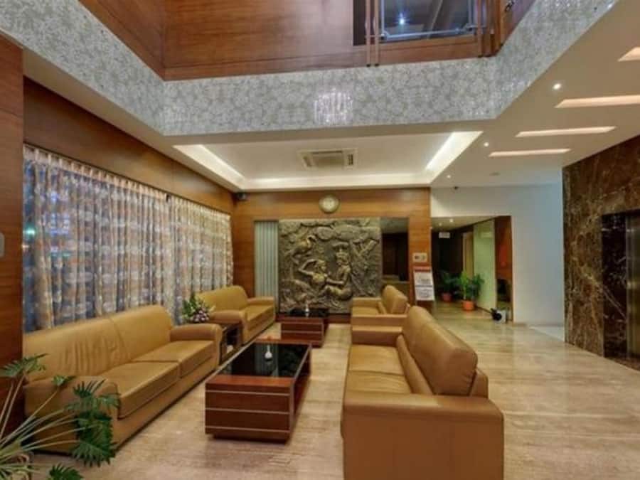 Sitteområde i lobbyen