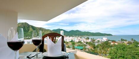 Vue depuis l’hébergement