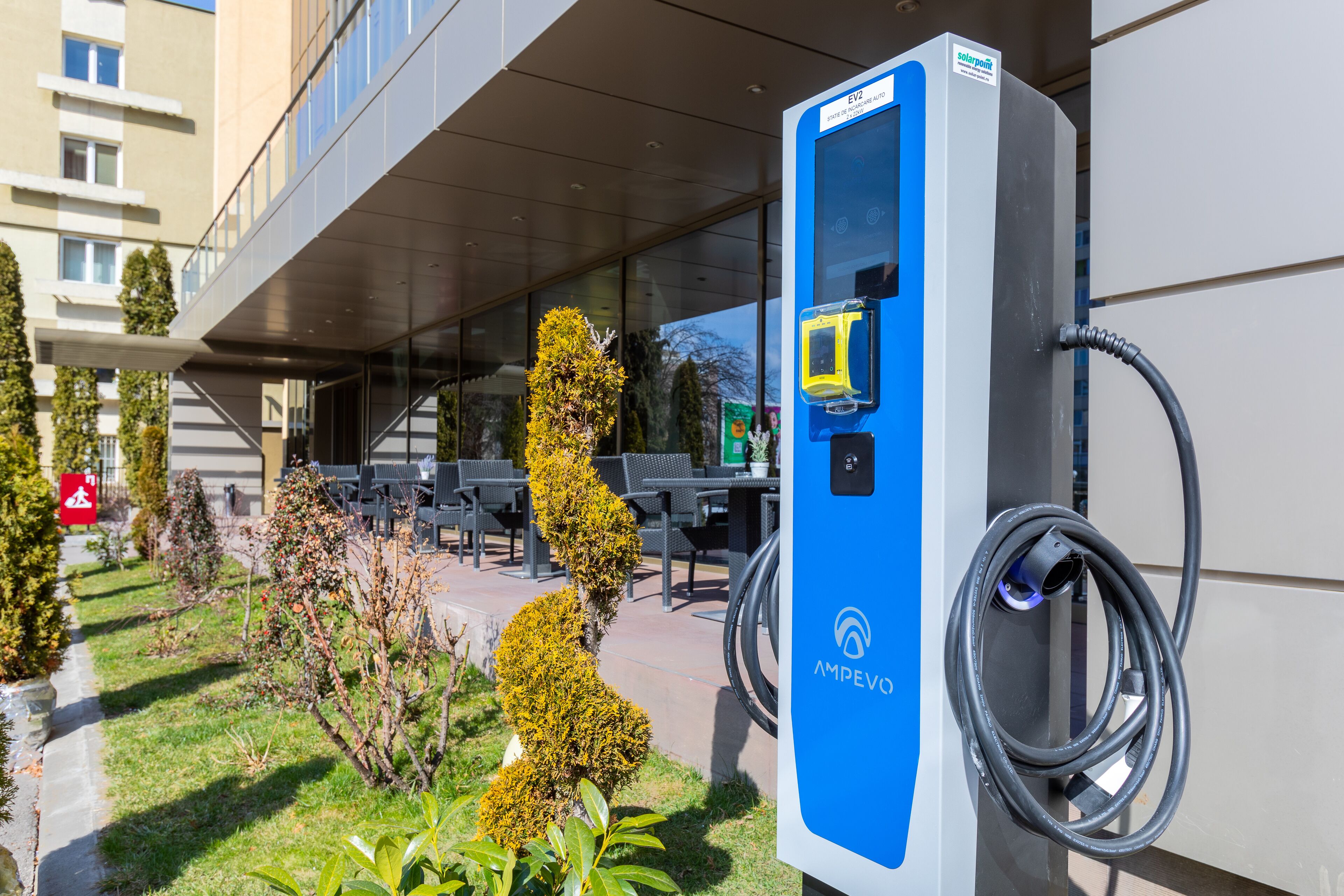 electric vehicle-charging station