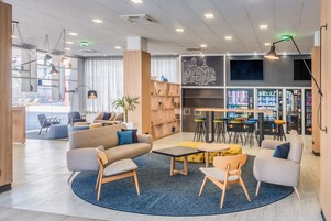 Sala de estar en el lobby