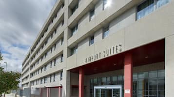 Façade de l’hébergement