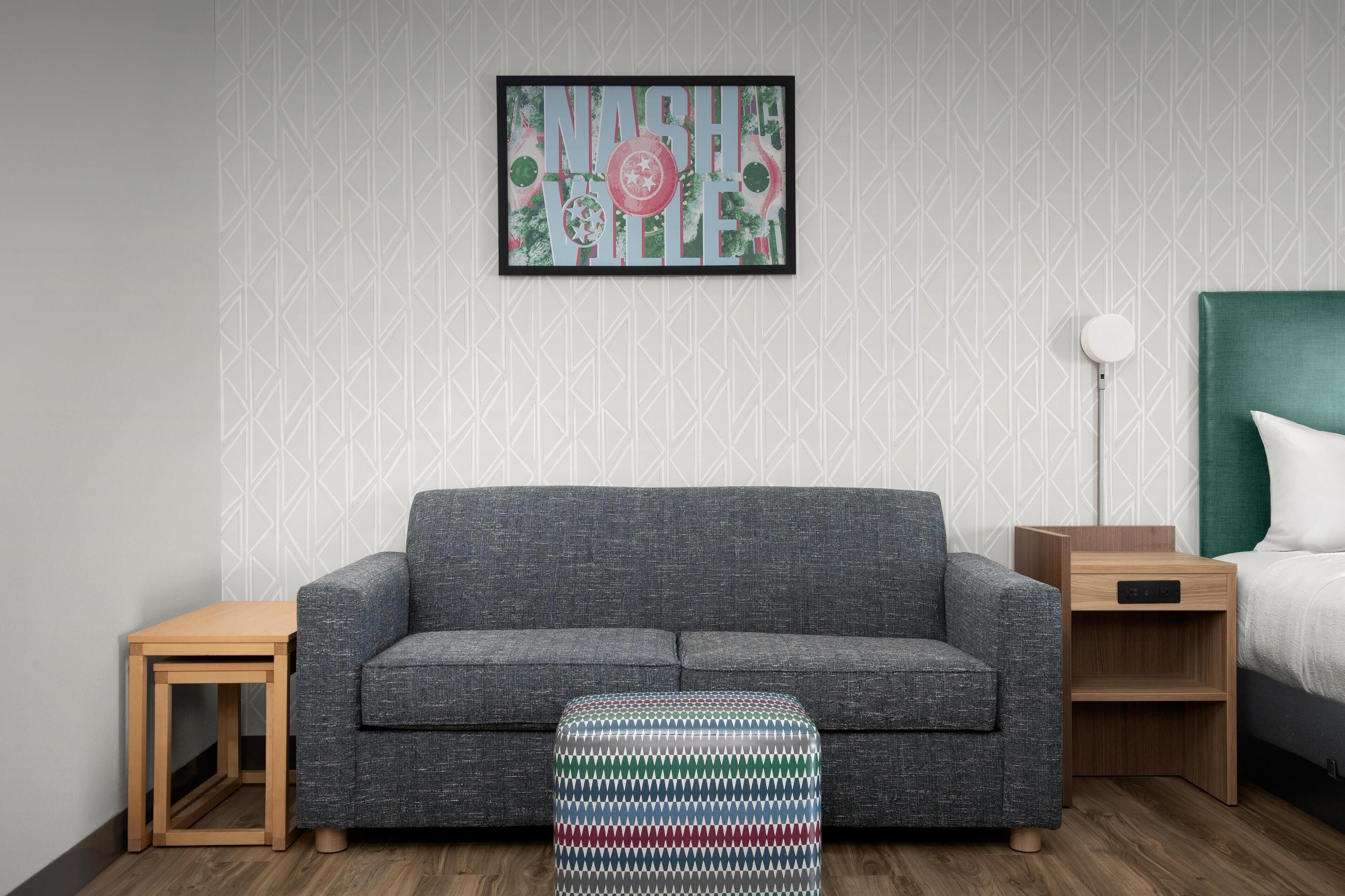 42-inch flat-screen tv with premium tv channels, tv, mp3 dock