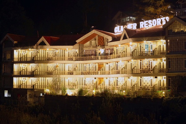 Front of property - evening/night