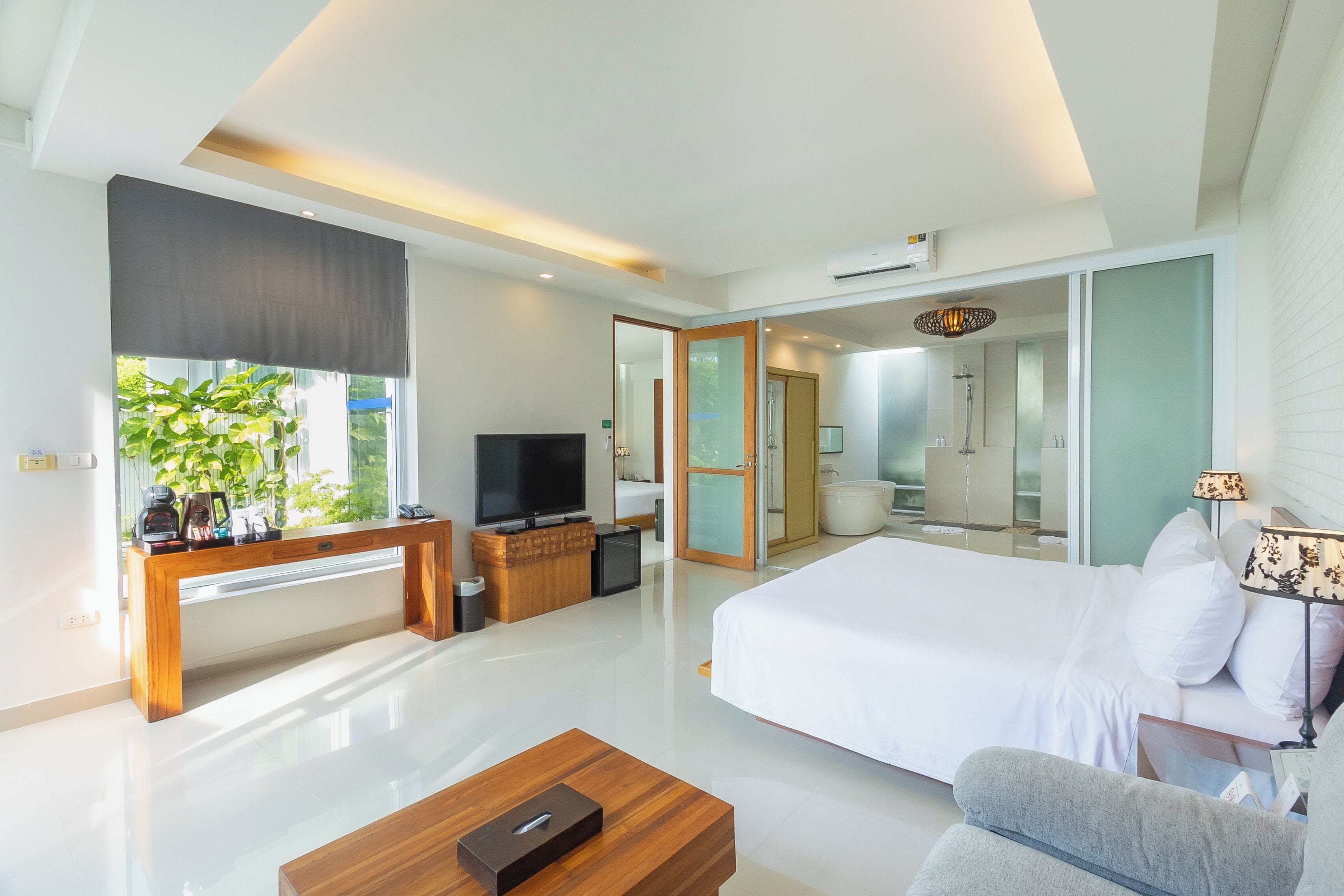 two-bedroom pool villa | 1 bedroom, premium bedding, select comfort beds, minibar