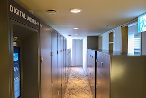 Låsbara skåp