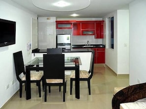 Apartamento | Opções para refeição no quarto