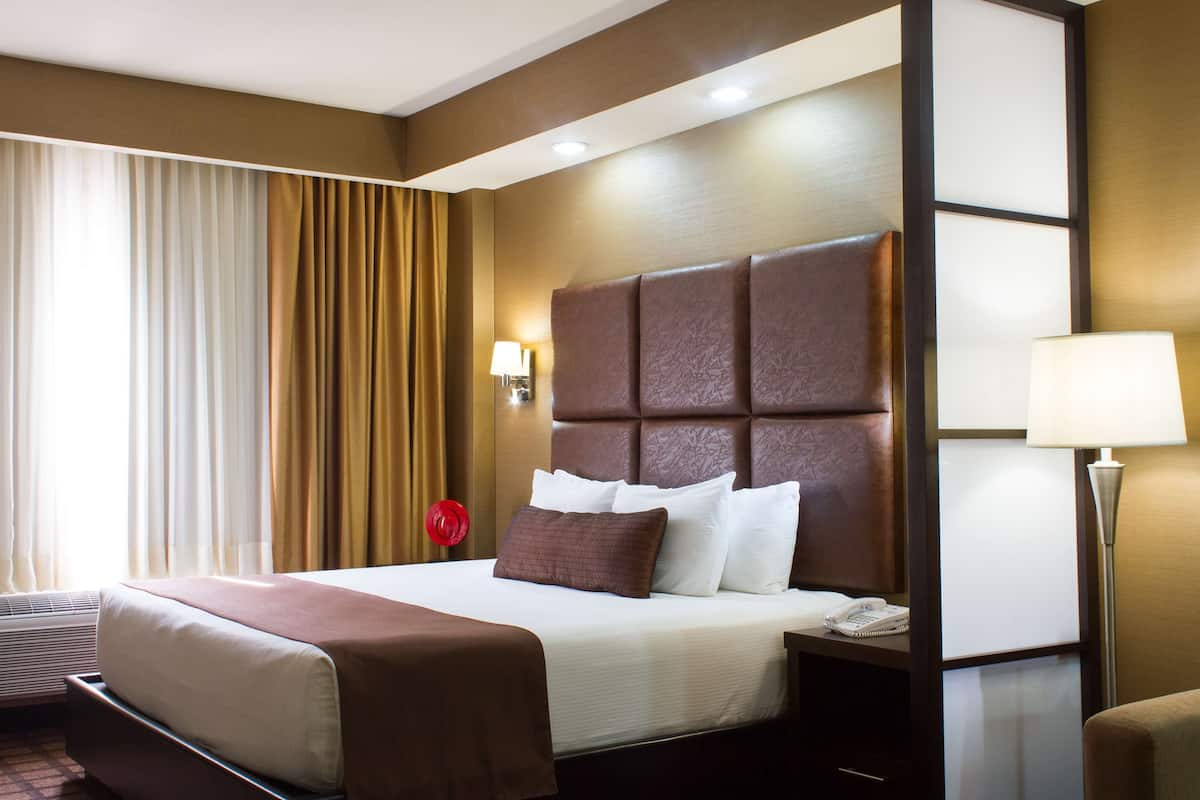Standard Room, 1 King Bed, Non Smoking, Microwave (EXPEDIA) | Premium bedding, down comforters, minibar, in-room safe