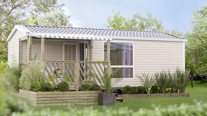 Mobile Home, 2 Bedrooms (LOGGIA) | 1 bedroom - Camping Rose (Dormelletto)