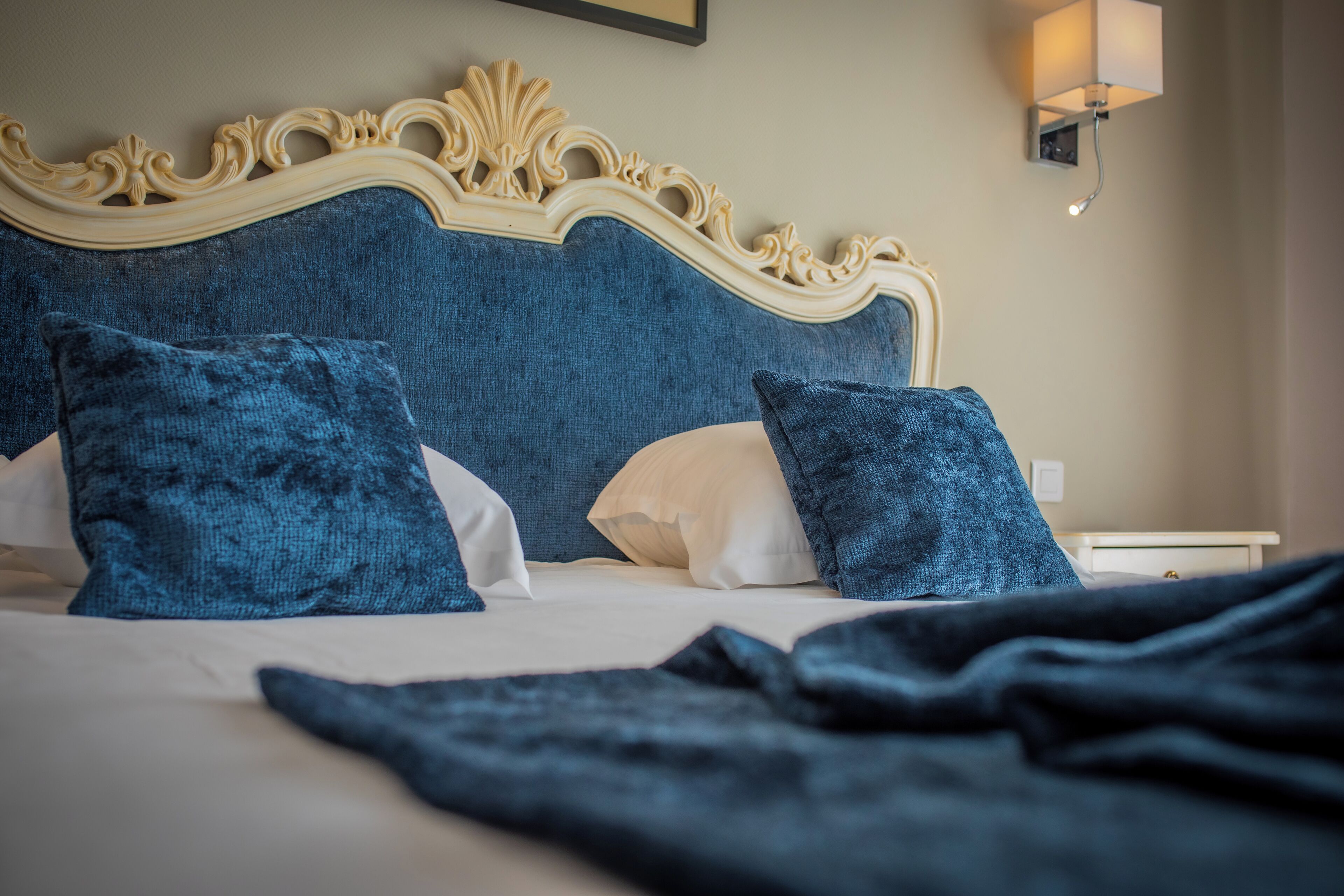 Premium bedding, individually decorated, individually furnished