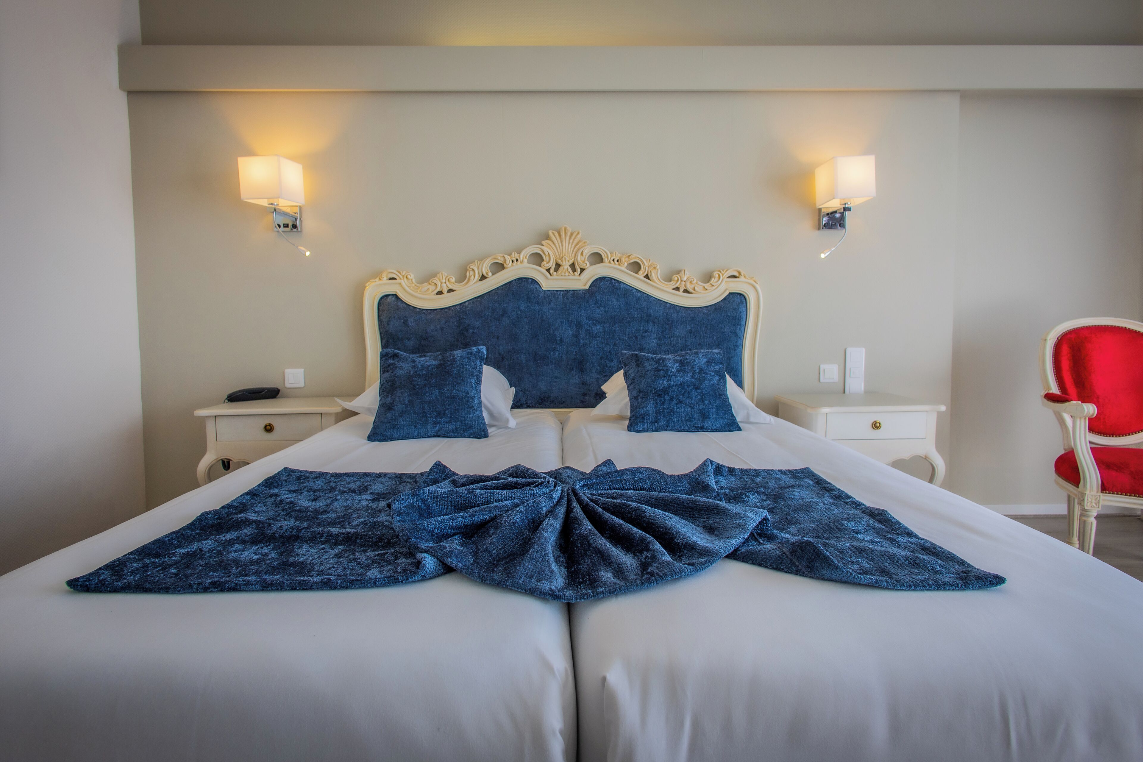 Literie de qualité supérieure, décoration personnalisée