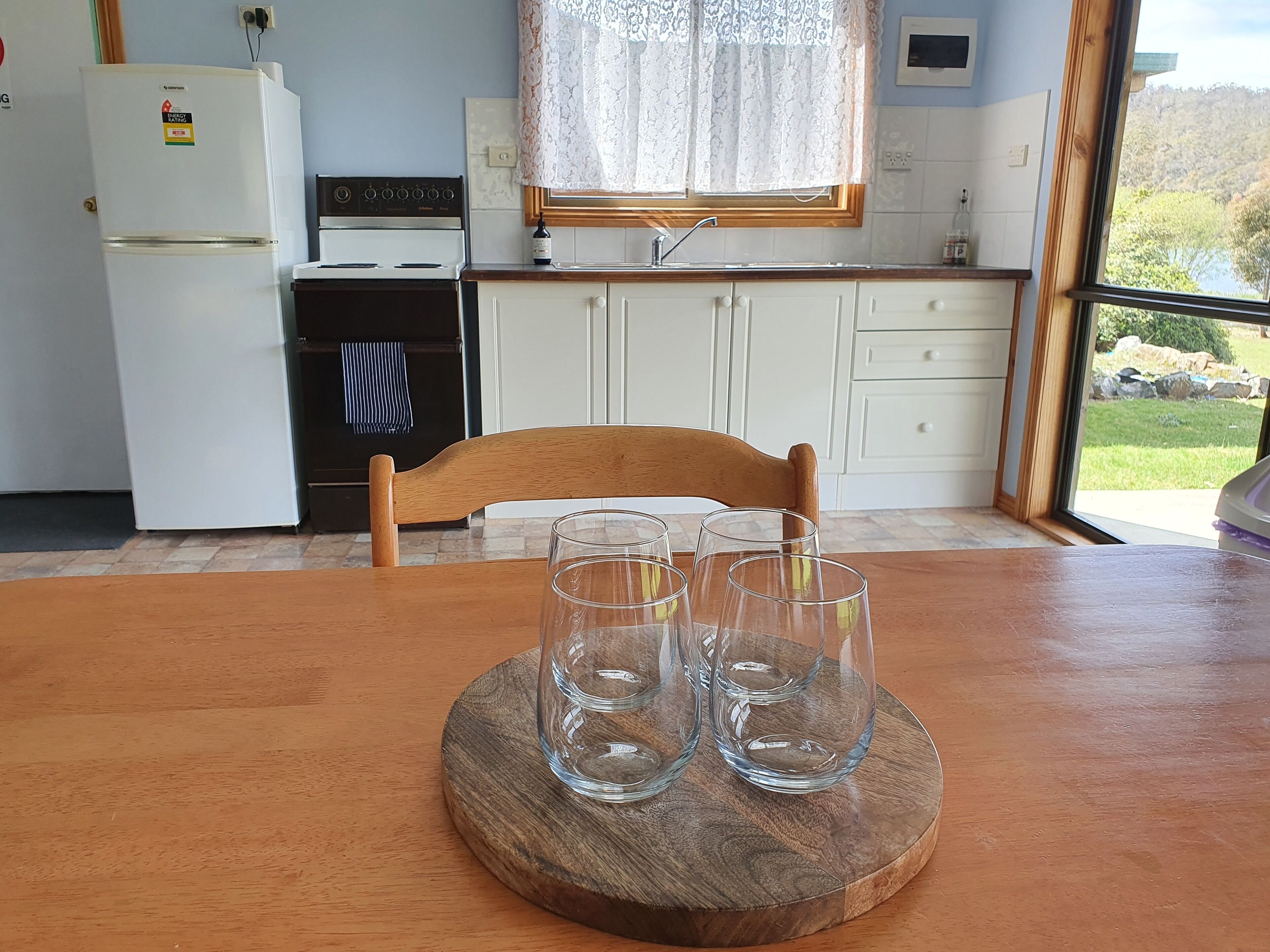 全景小屋, 2 間臥室, 湖景 | 私人廚房 | 電冰箱、微波爐、烤箱、爐台