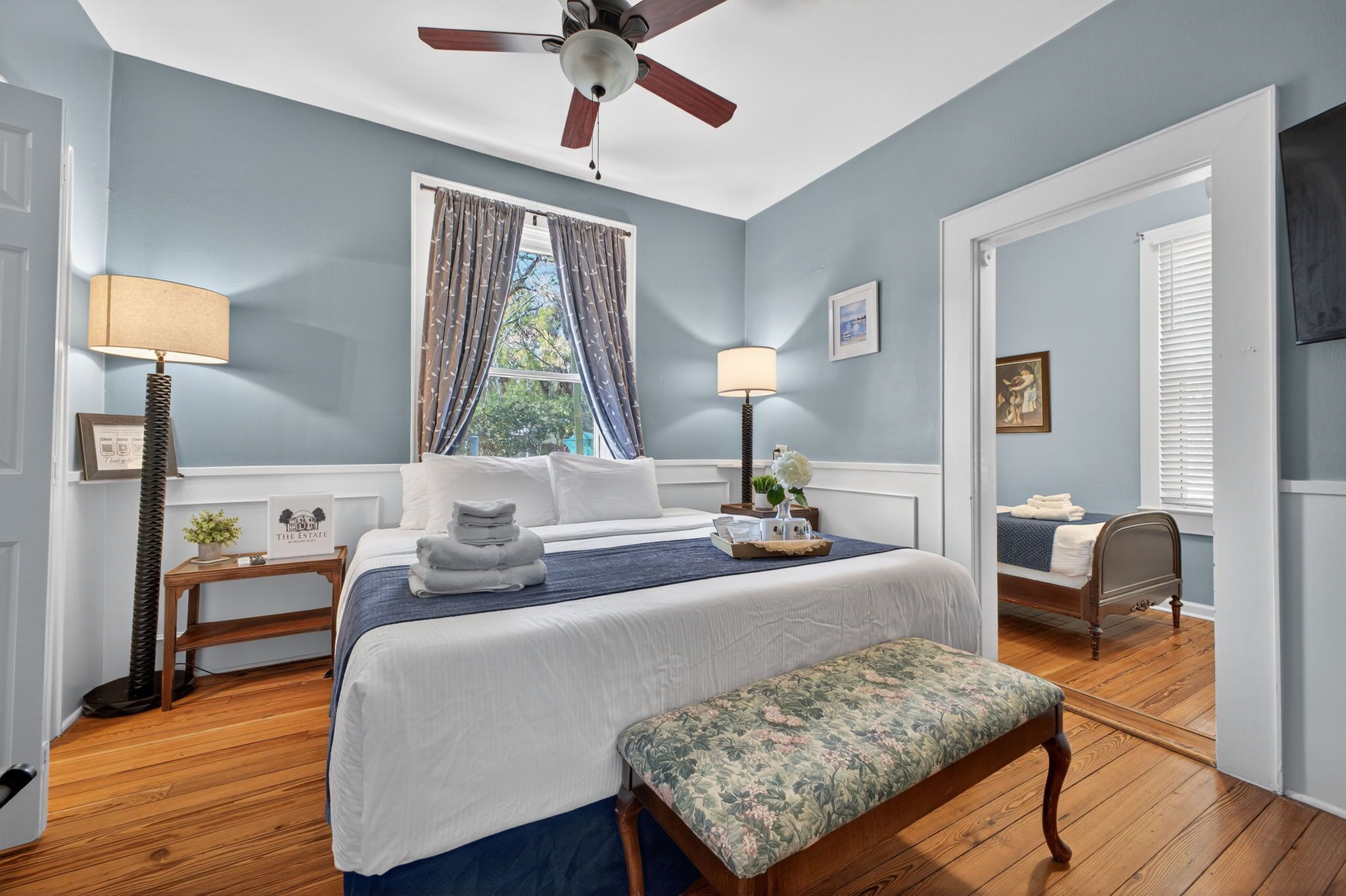 Deluxe Double Room, Private Bathroom (Bamboo Room) | Egyptian cotton sheets, premium bedding, memory foam beds