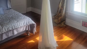 Burgundy Plum Room with shared bath