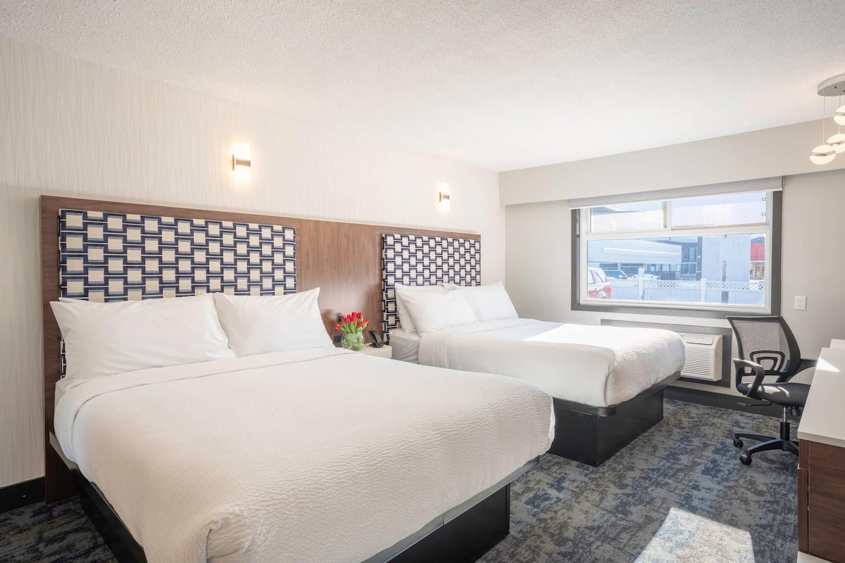 Standard Room, 2 Queen Beds, Non Smoking | Premium bedding, desk, blackout drapes, free WiFi