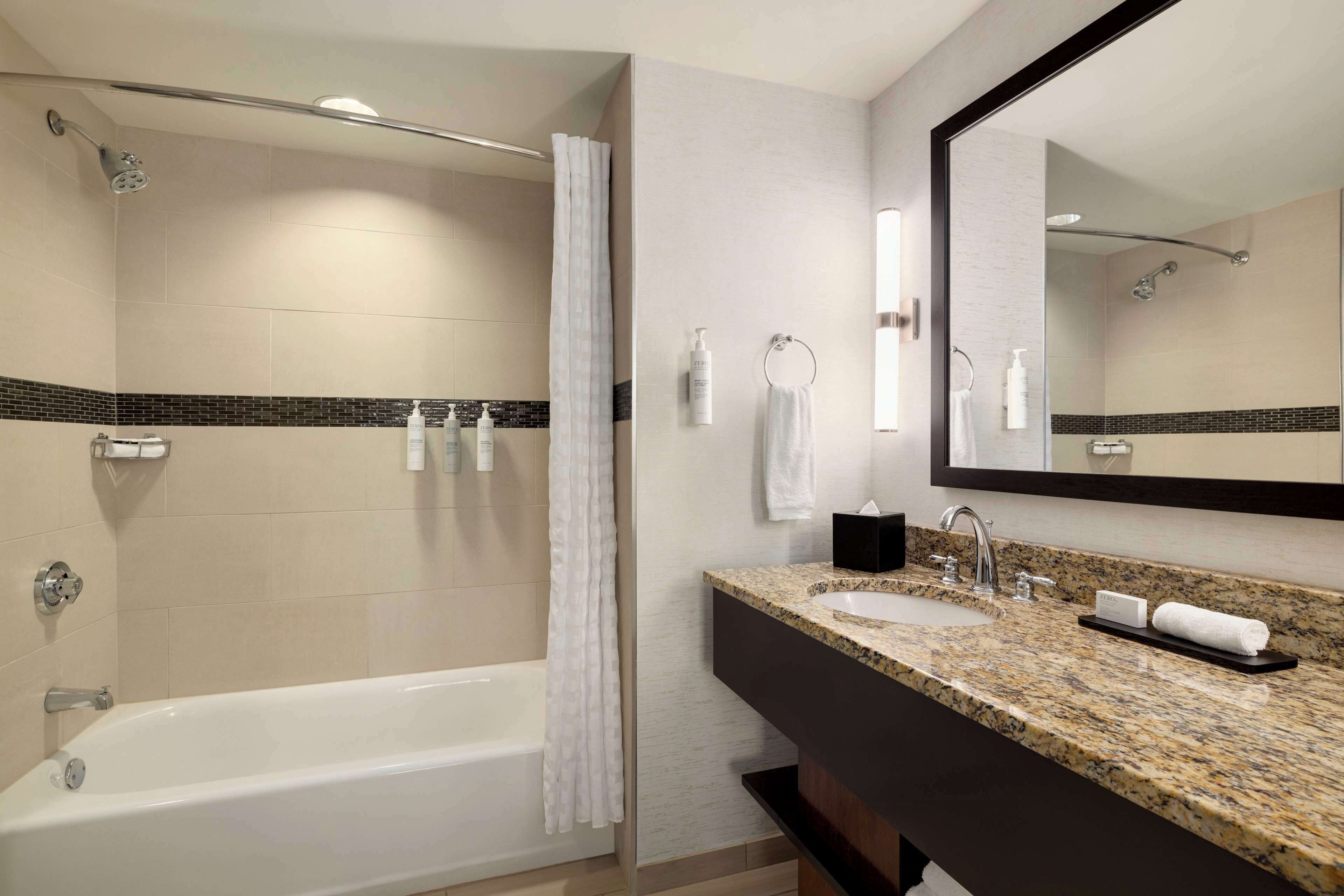 free toiletries, hair dryer, towels, soap