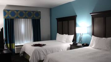 Free wired internet, bed sheets