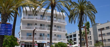 Façade de l’hébergement