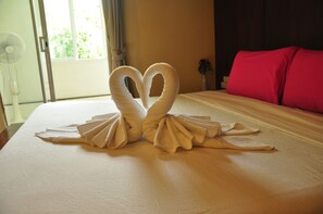 Deluxe-Doppelzimmer | Zimmersafe, kostenloses WLAN