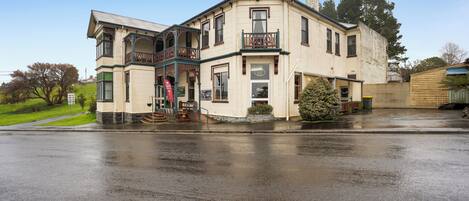 Fassade der Unterkunft