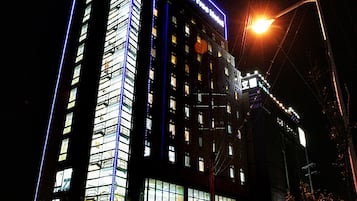 Front of property - evening/night