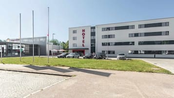 Fassade der Unterkunft